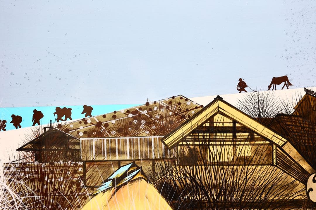 ⭕️金井二郎　絵　最上位作　絵画　日本画　風景画　アート　25号