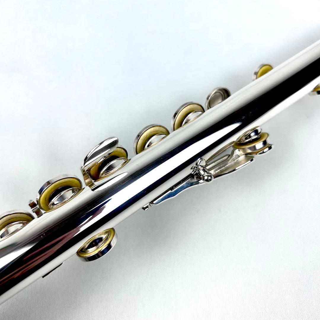 【美音】YAMAHA yfl-211 後期型 Eメカ 分解洗浄・磨き済み 銀