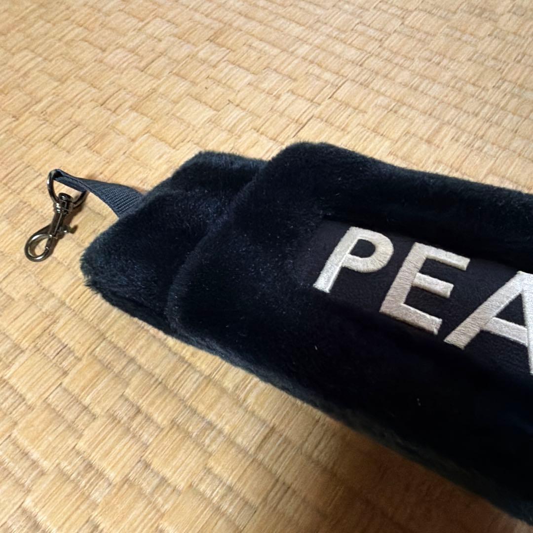 PEARLY GATES ブラックキャディバッグカバー、ショルダー単品