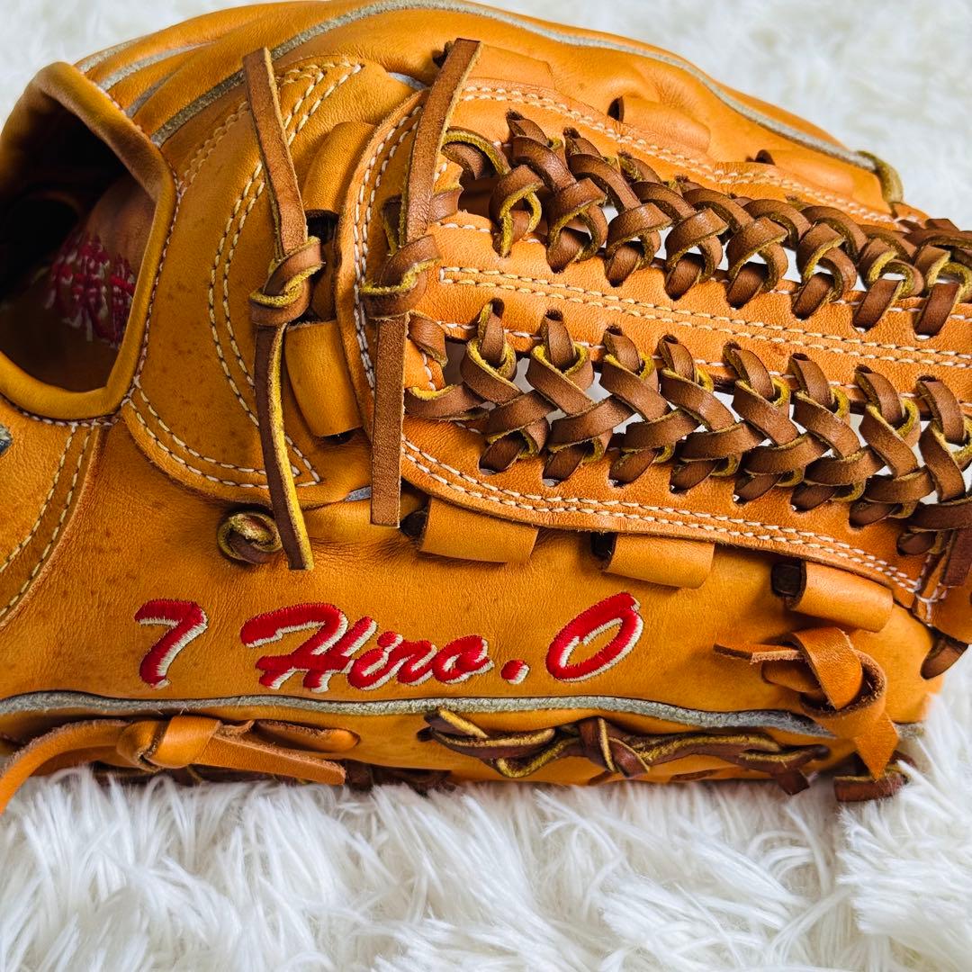 即戦力！高級スペシャルオーダー★ 久保田スラッガー硬式　内野　刺繍　グローブ