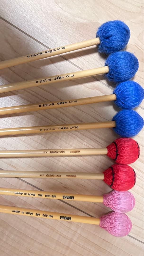 打楽器 マレット 4セット