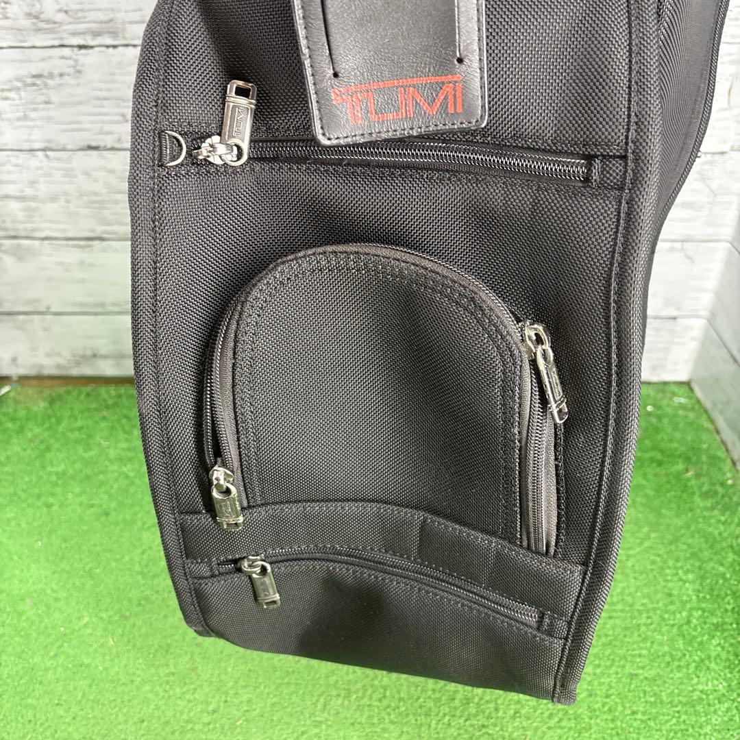 TUMI ブラック キャディバッグ