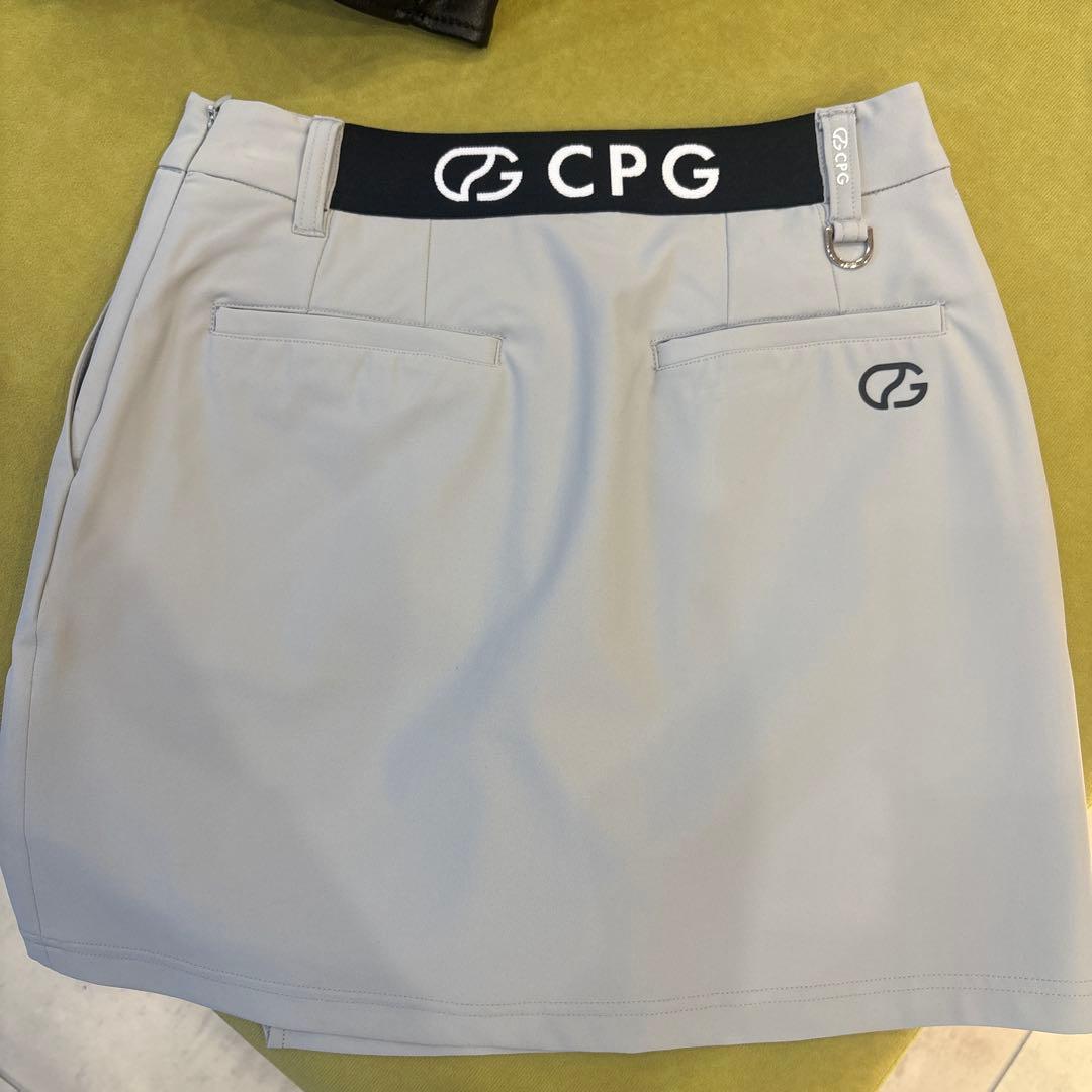 CPG グレー ゴルフスカート サイズ2