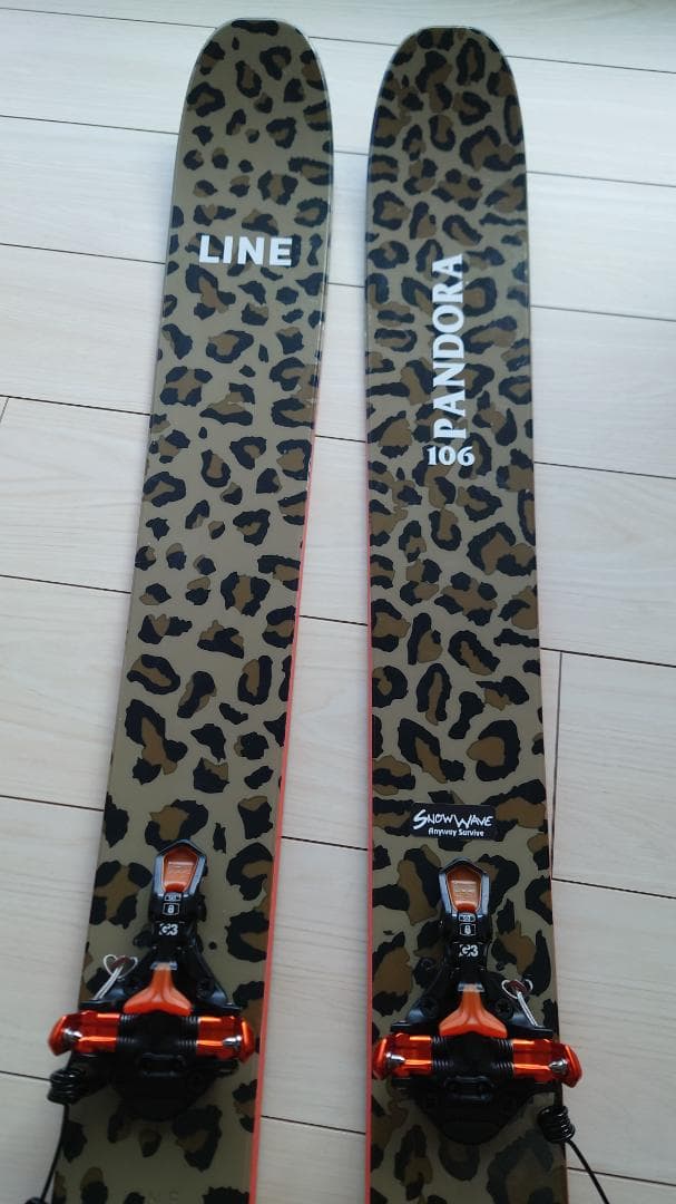 24年LINE PANDORA 169cm/106/ビンディングiron10付