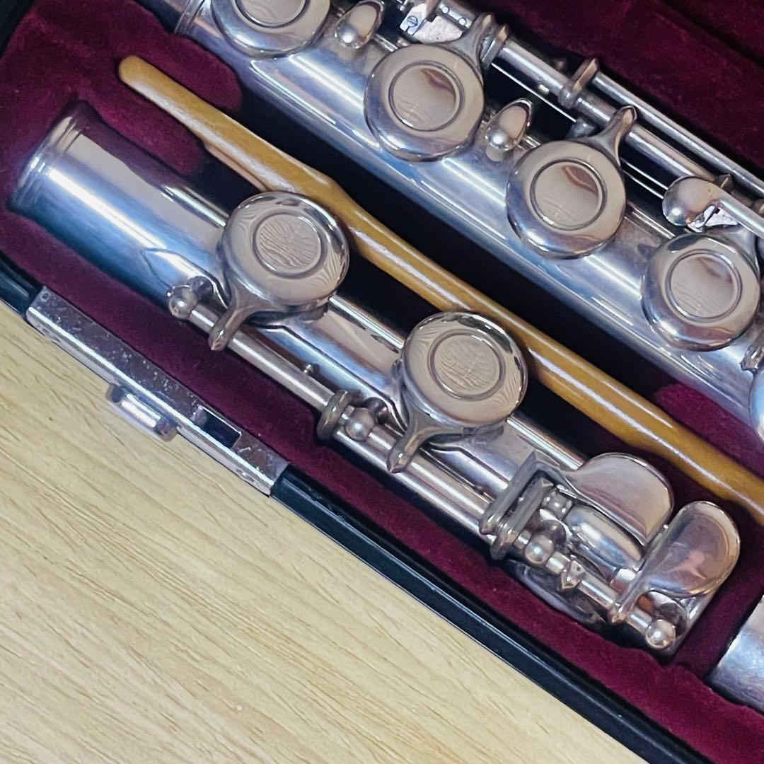 【良品・希少】YAMAHA ヤマハ YFL-311Ⅱ フルート 頭部管銀製モデル