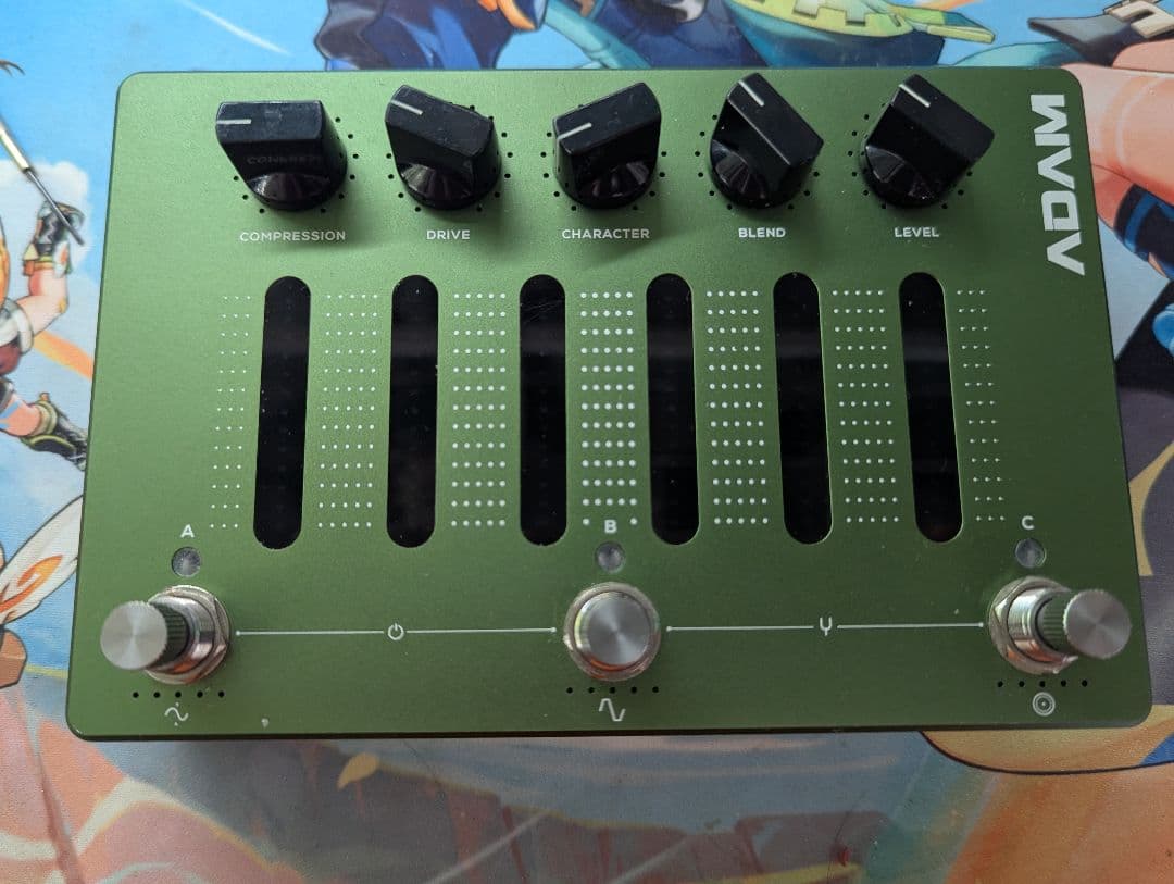 ADAM darkglass＋ vox チューナー　エフェクターボード