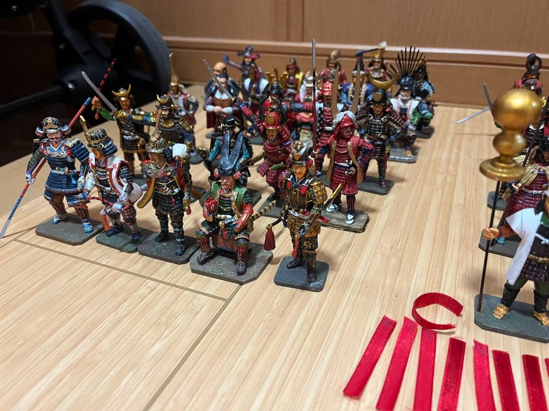 戦国覇王 デルプラド 戦国武将　フィギュアセット 75体　認定書付き