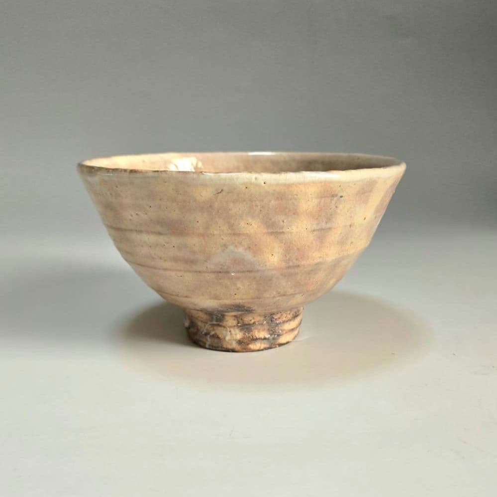 M-1241 萩焼 中原國輔作 井戸茶碗