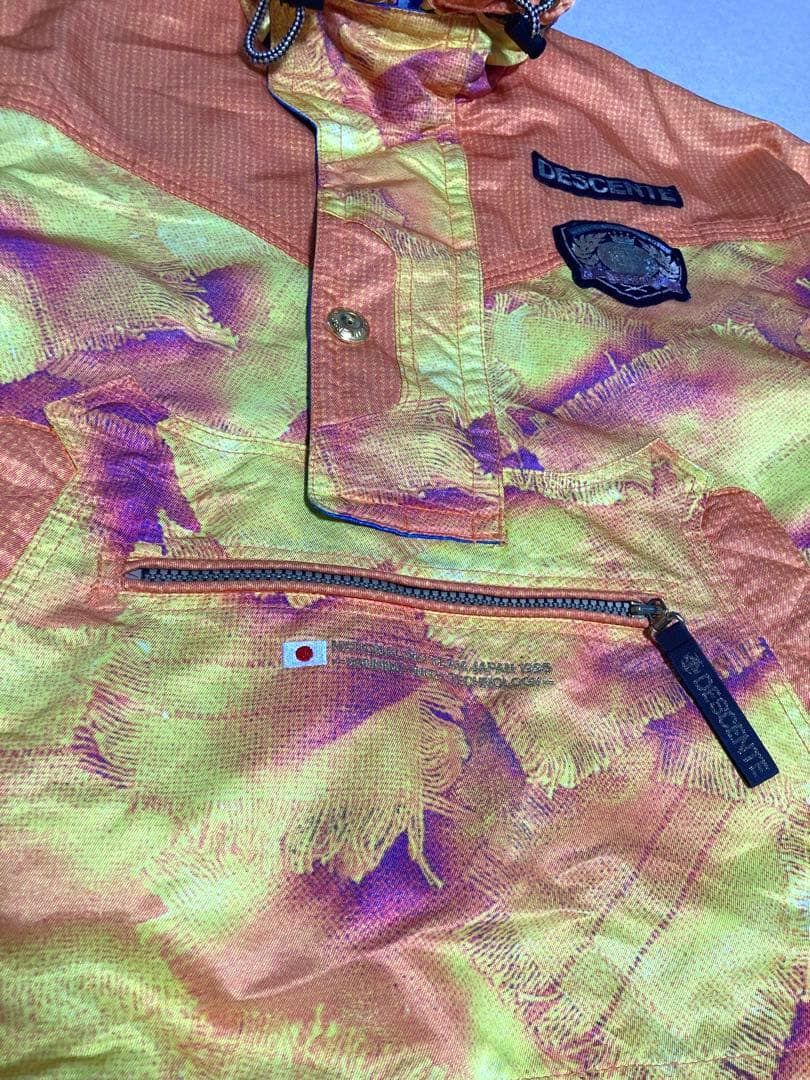 希少 デサント 日本TEAM 1995 公式着用ユニフォーム アノラックパーカー