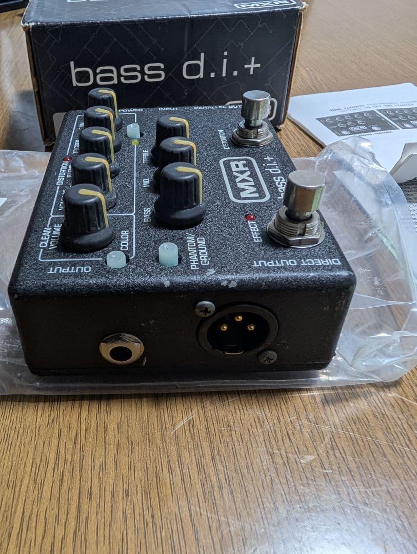 プリアンプ MXR bass d.i. + 、M-80 ベースプリアンプ
