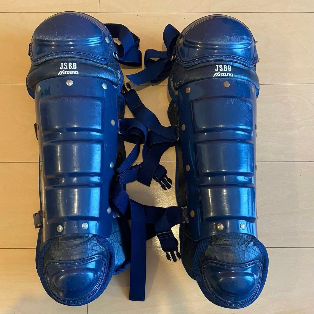 Mizuno キャッチャー防具セット JSBB ネイビー 軟式用