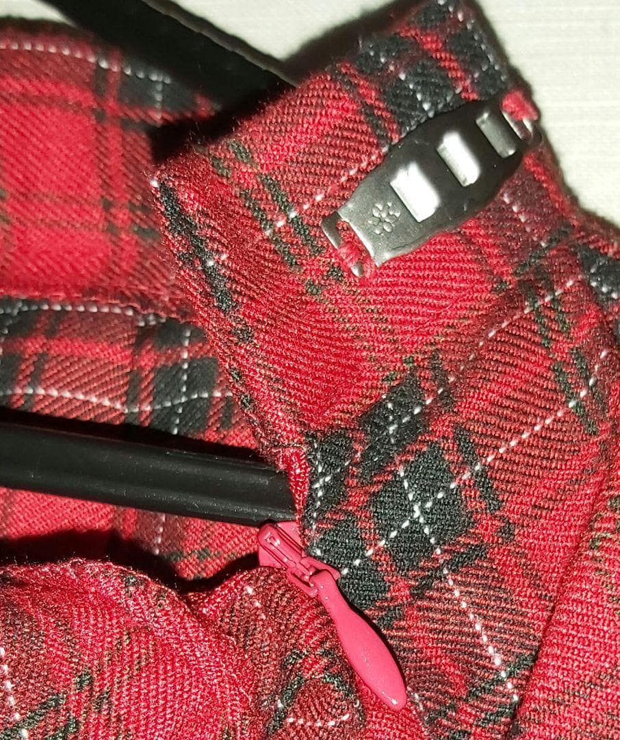 GACKT ドラムバッグ＆赤と黒チェック スカート 日本製