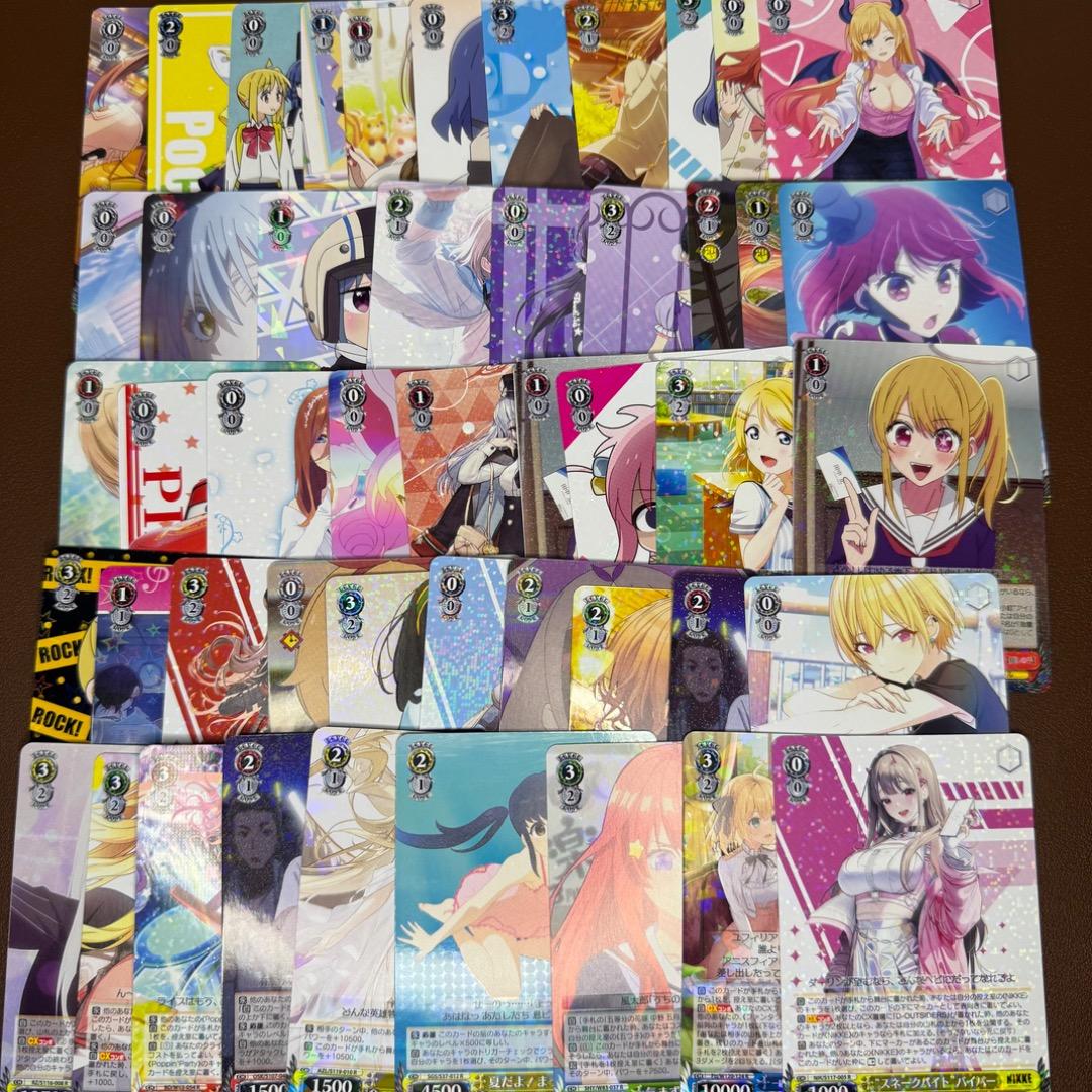 ヴァイスシュヴァルツ「良品」サイン入り３点セット ＋サービスカード