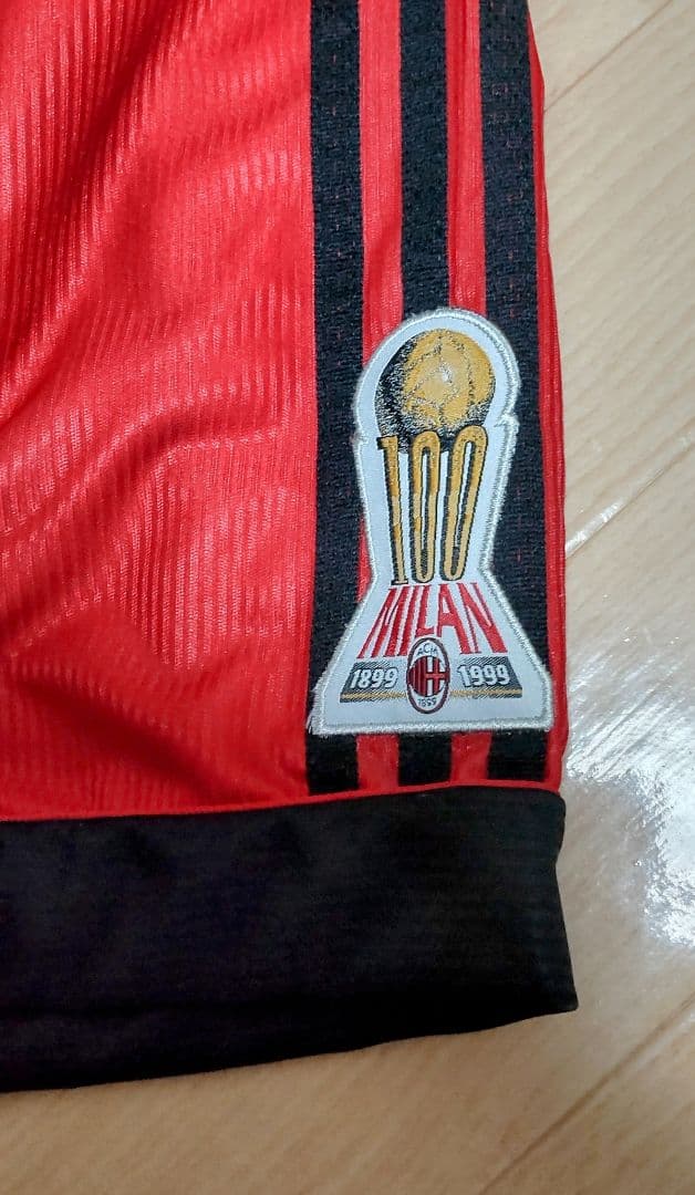 ACミラン 100周年記念ユニフォーム BOBAN 10 直筆サイン入り