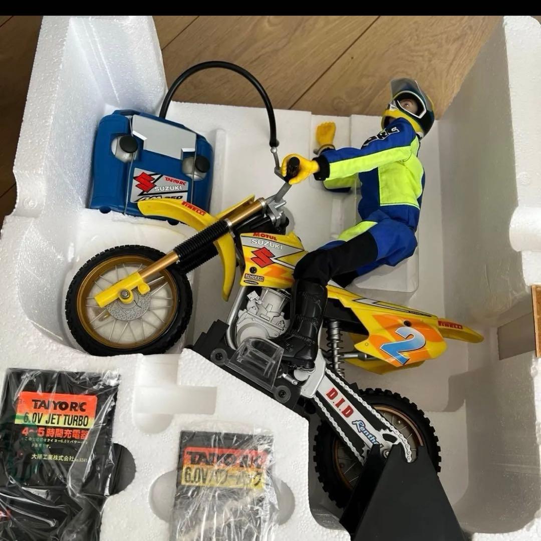 未使用　TAIYO RC SUZUKI RM250 モトクロスバイク ラジコン