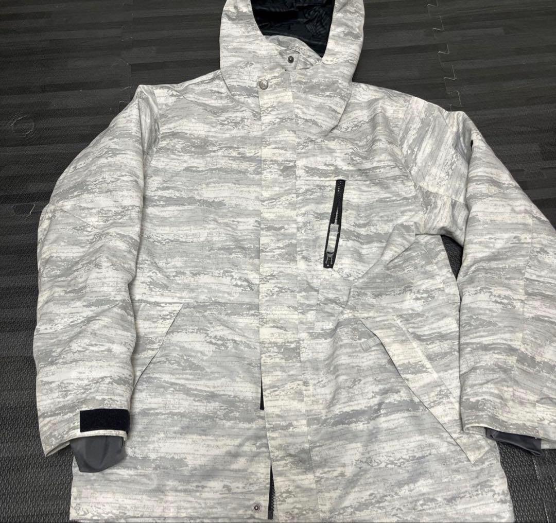 スキーウェア スノボウェア 白 上下セット