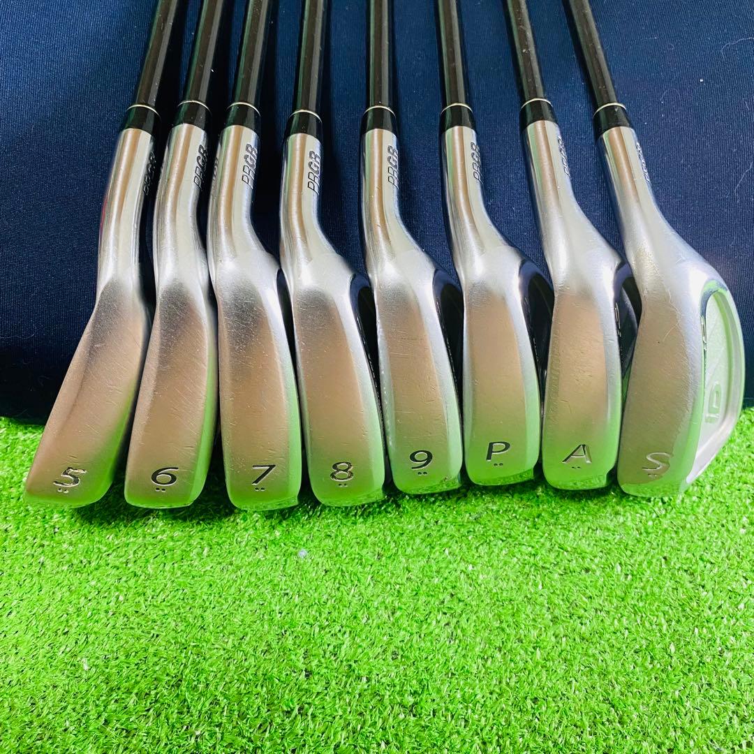 プロギア idアイアン8本　5〜9 P.A.Sセット 飛び系
