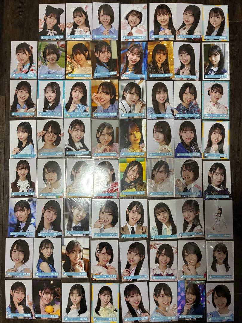 渡辺莉菜　生写真まとめ売り　63コンプセット