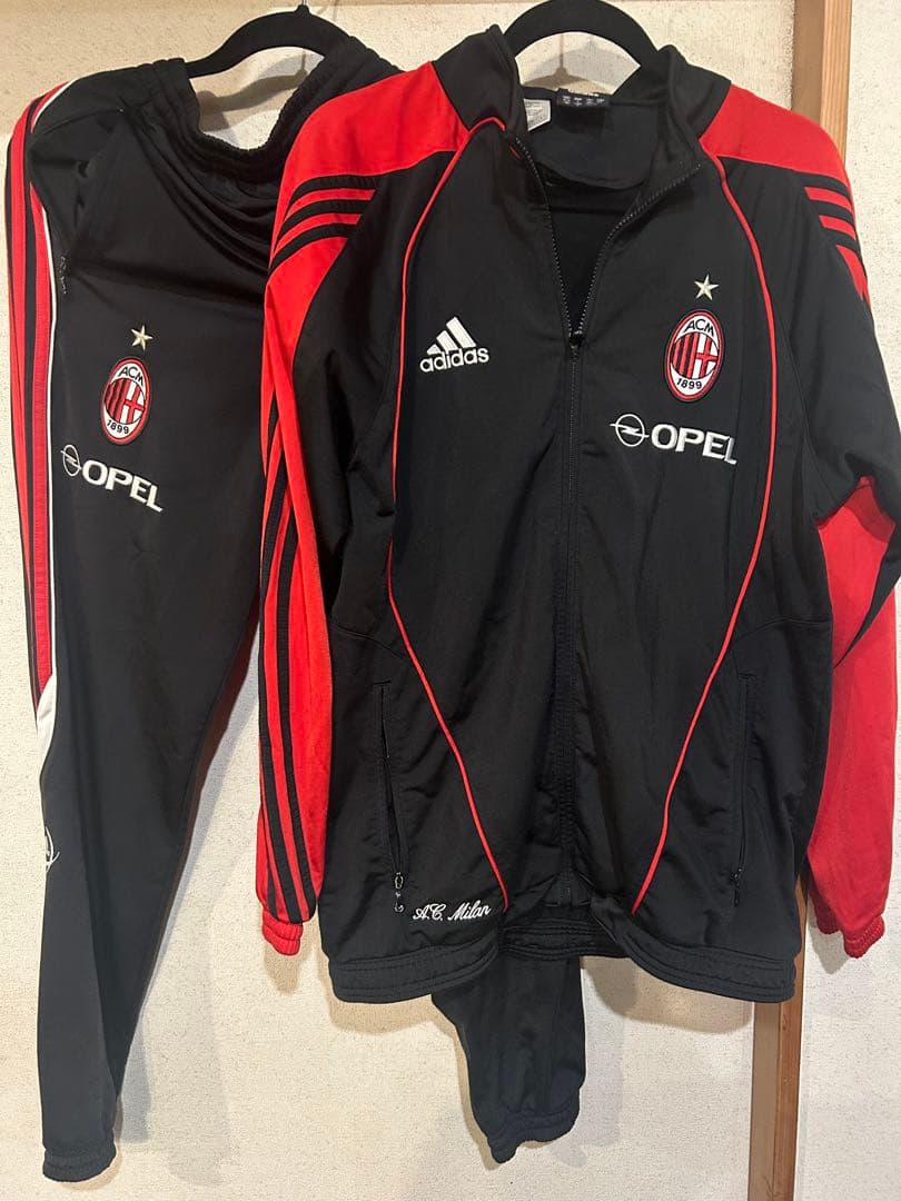 こACミラン adidas ジャージ上下セット　レア