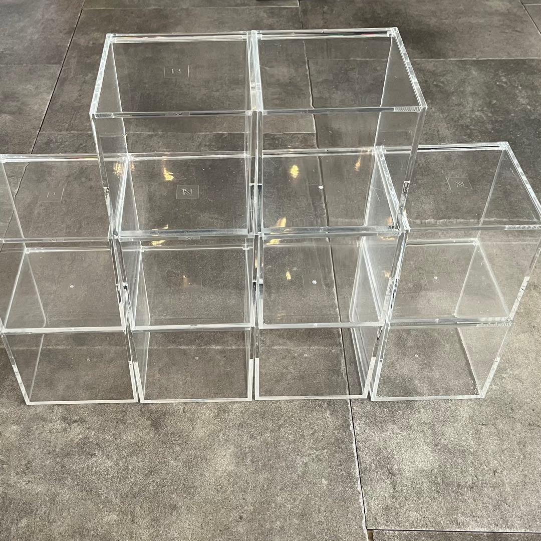 ネスプレッソdisplay cube カプセルケース　アクリルケース　10個
