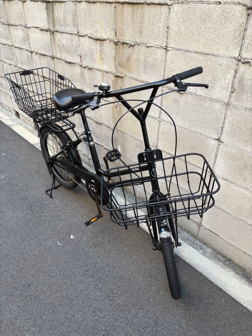 <美品>ミニベロ 黒