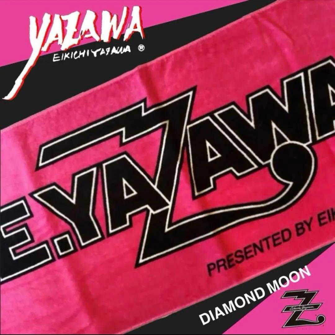 矢沢永吉✦E.YAZAWA✦公式タオル✦PINK/BLACK✦新品レア