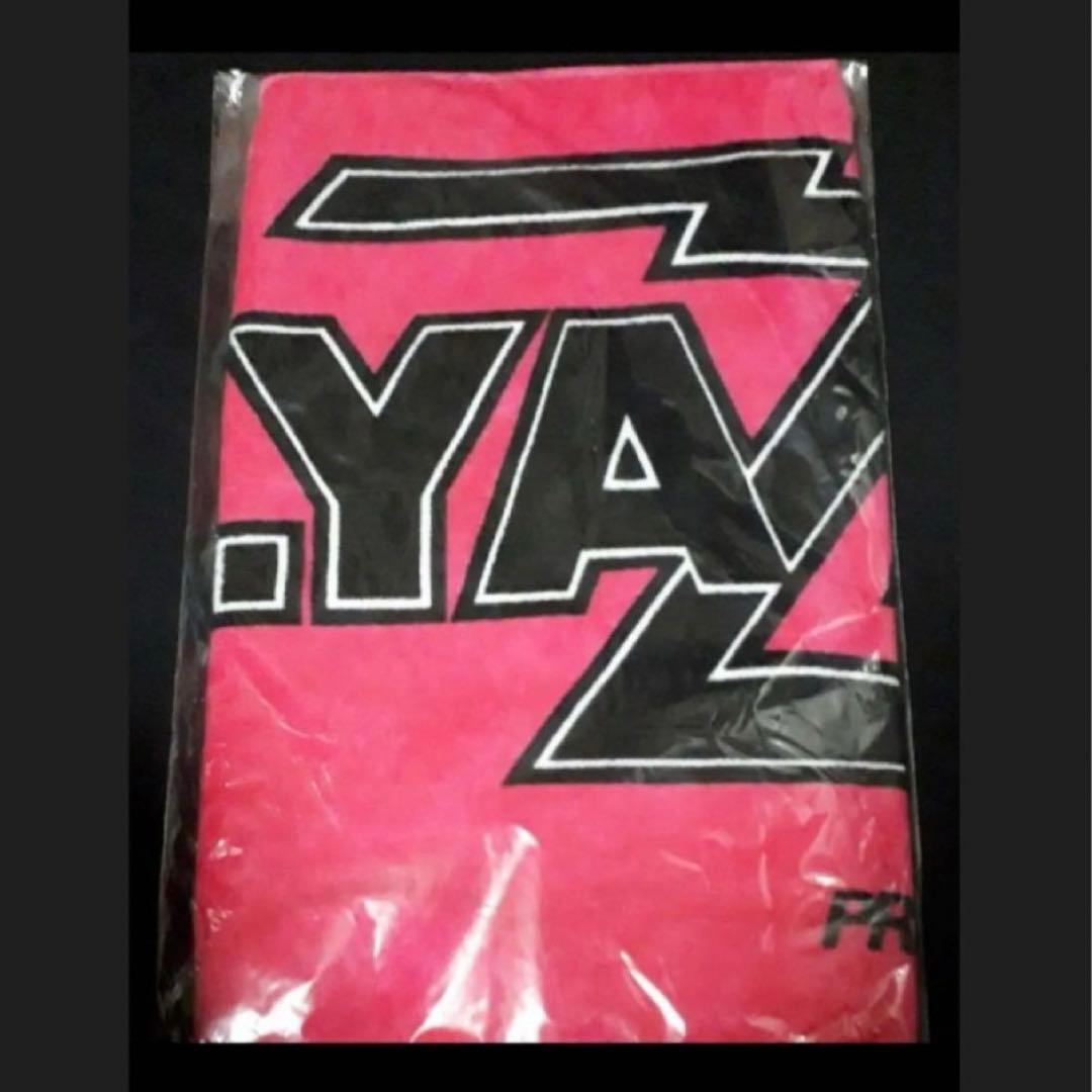 矢沢永吉✦E.YAZAWA✦公式タオル✦PINK/BLACK✦新品レア