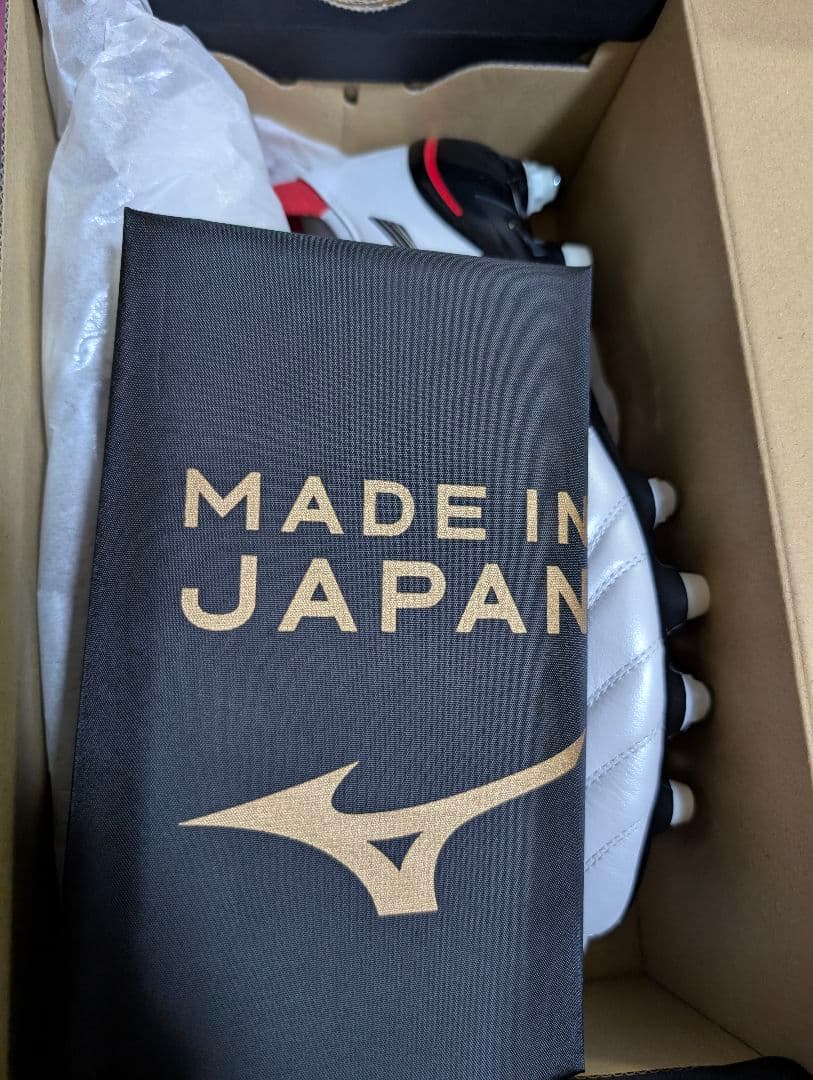 Mizuno モレリア IIIＳＧホワイト サッカーシューズ取り換え式