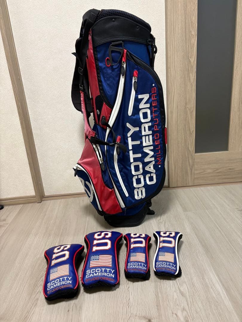 正規品SCOTTY CAMERONライダーカップキャディバッグヘッドカバーセット
