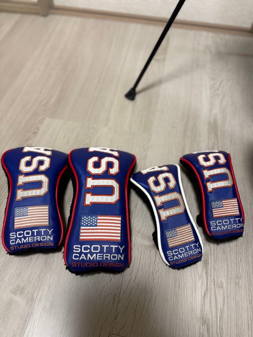 正規品SCOTTY CAMERONライダーカップキャディバッグヘッドカバーセット