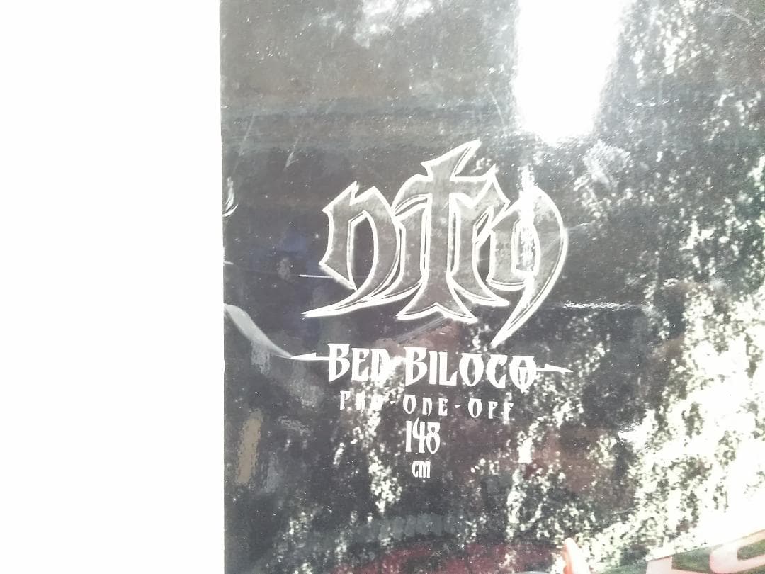 NITRO BED BILOCO 148cm ビンLサイズ スノーボードセット△