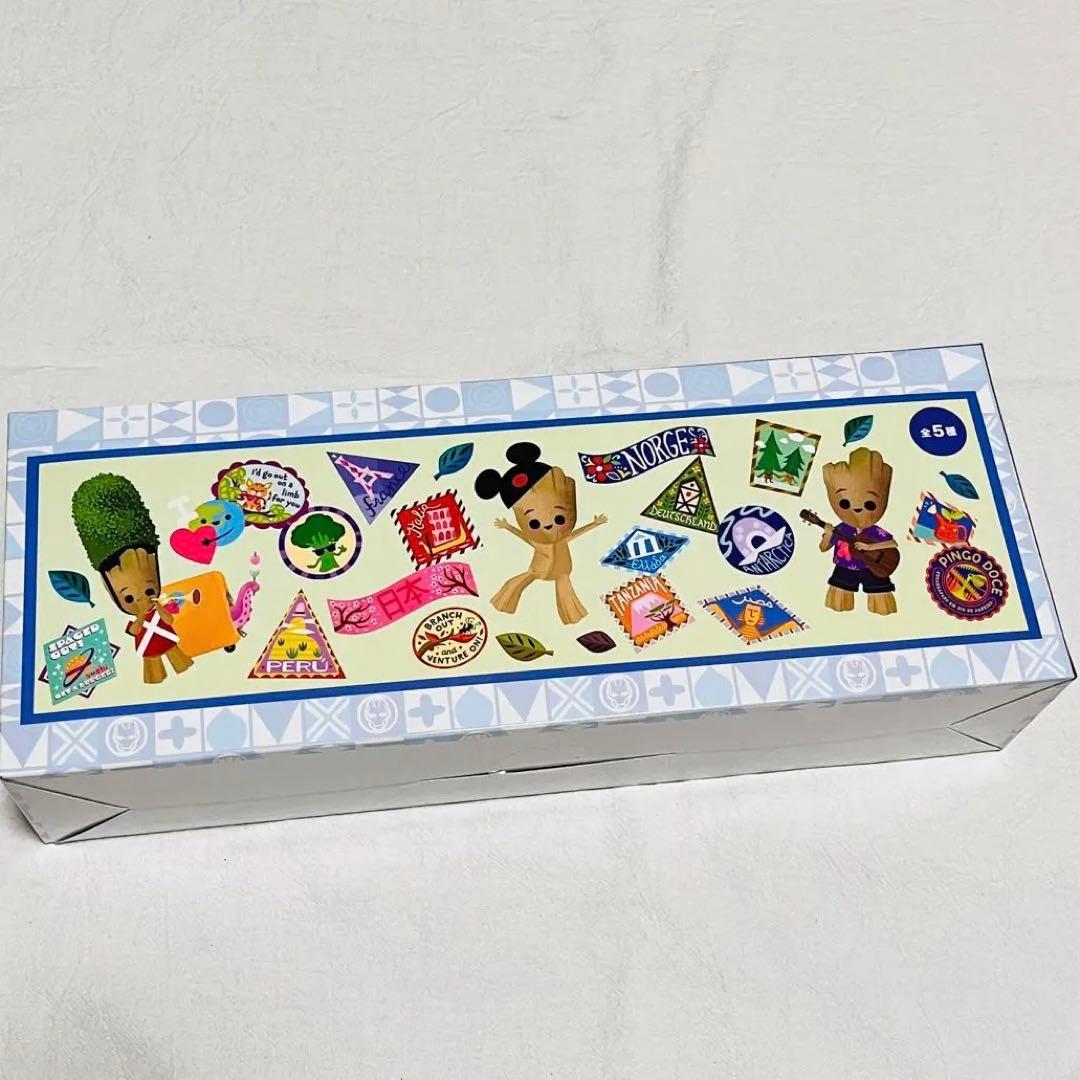 ディズニー　イッツアスモールワールド　グルート　ぬいぐるみチャーム　コンプリート