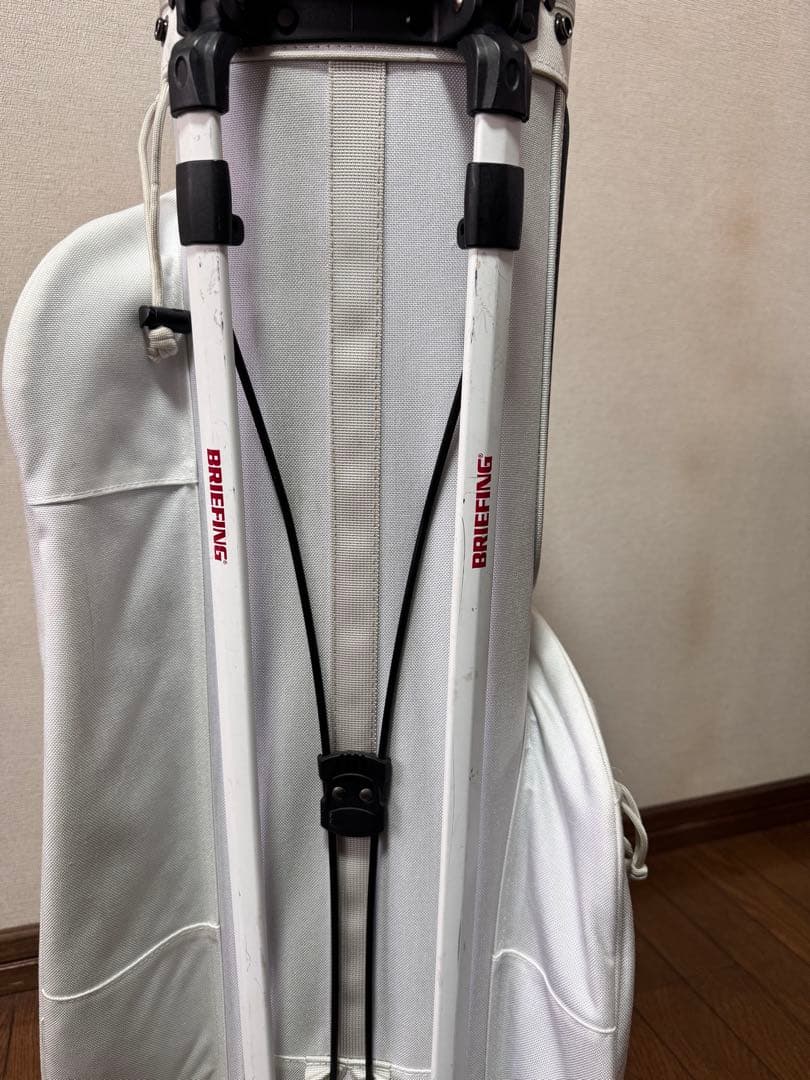 BRIEFING ホワイト キャディバッグ