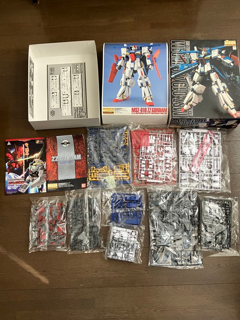 MG 1/100 ガンダムZZ 旧キット