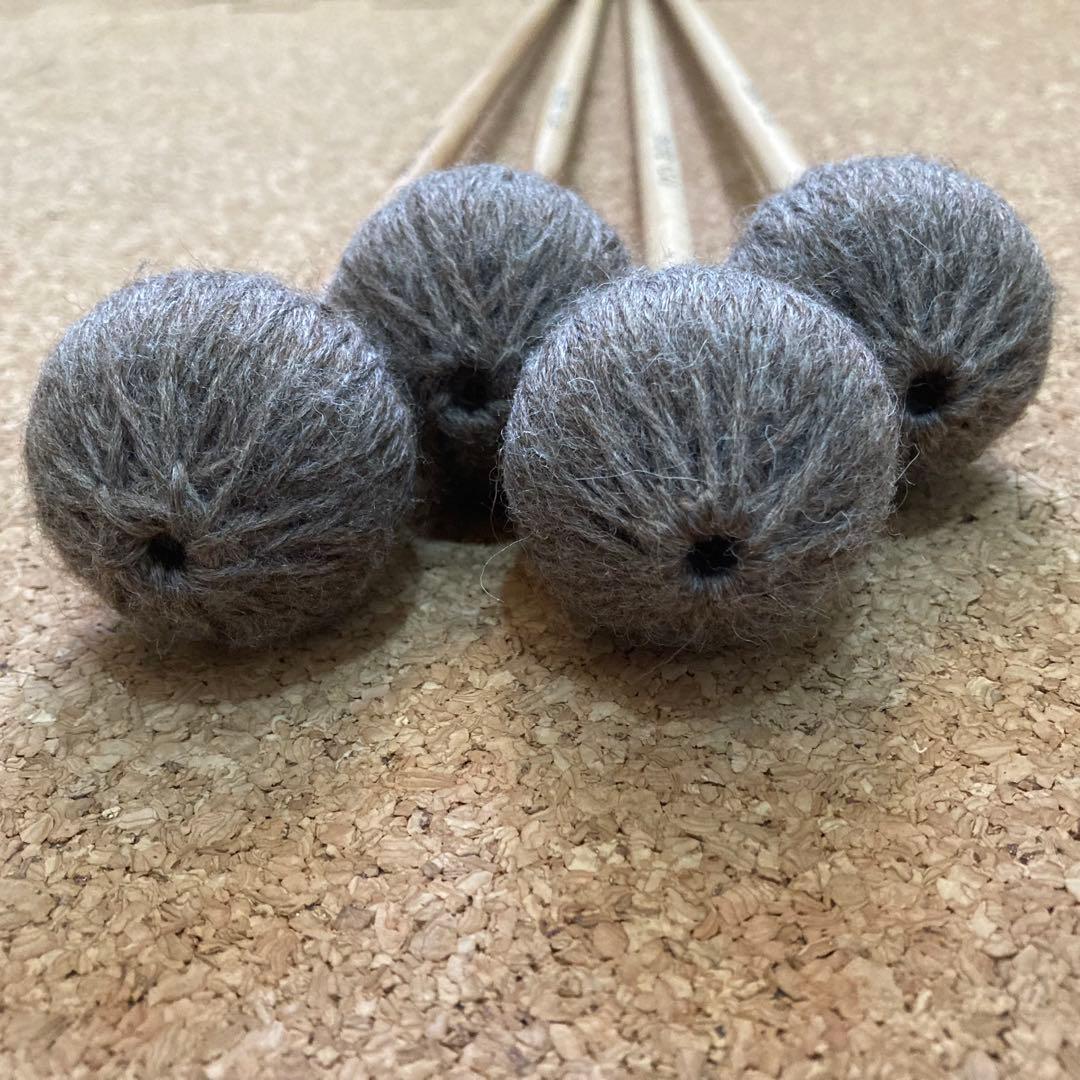 ENCORE NZ4B 2ペア マリンバマレット バーチ柄