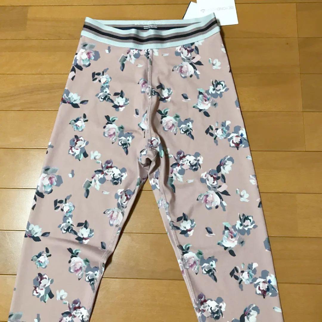 beyond yoga ビヨンドヨガ　レギンス　花柄