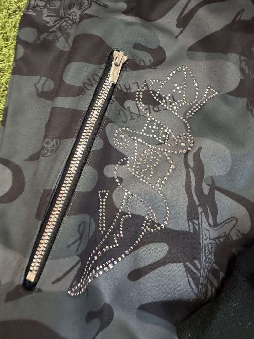 新品正規品【RUSSELUNO/4】スカジャン風ジャケット裏起毛フリースルチャ