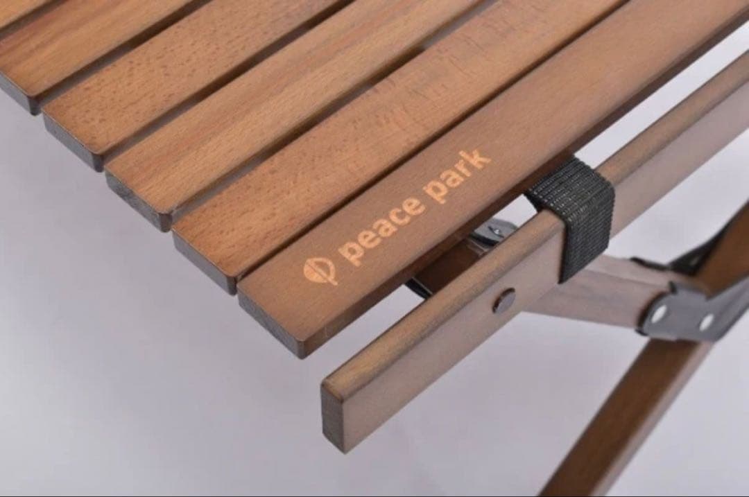 ピース パーク　フォールディングウッドテーブル ミディアム