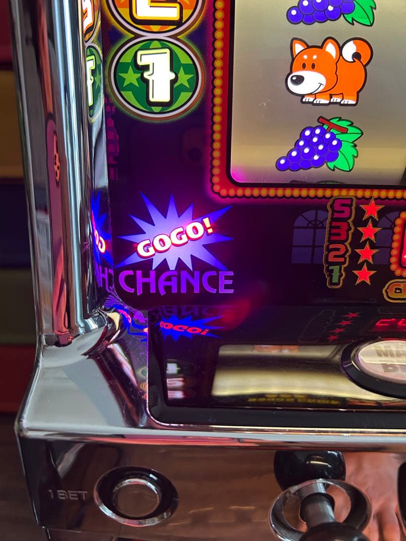 オートプレイ機能付き　北電子ファンキージャグラー実機　スロット 家スロ　家庭用電