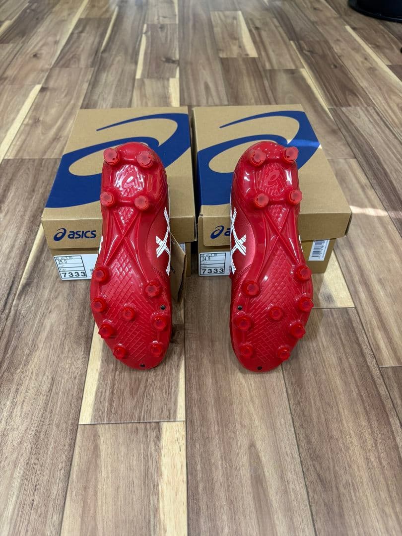 アシックスdsライトエックスフライ5 右足25.0cm左24.5cm