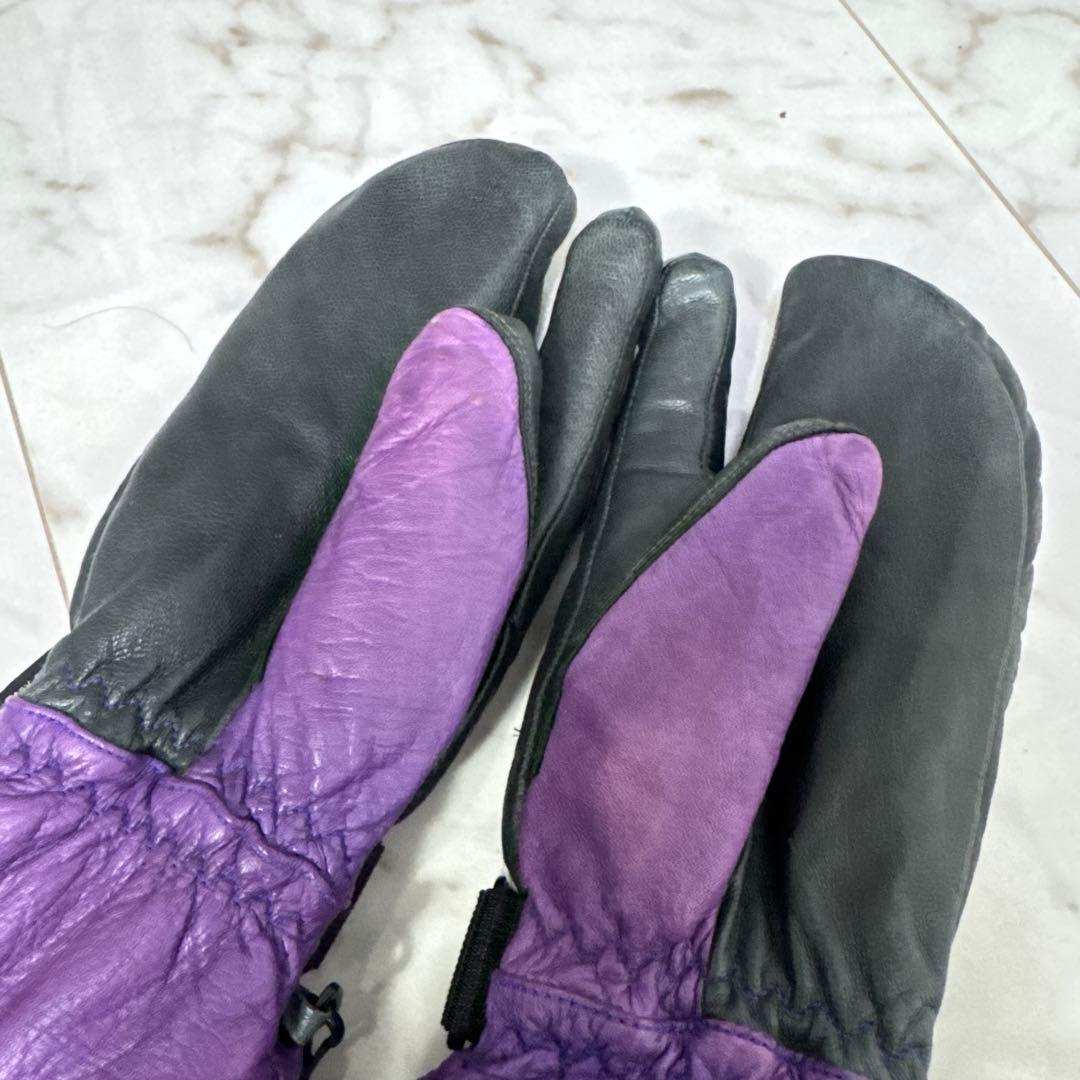 Hestra ミトングローブ パープル　サイズ8