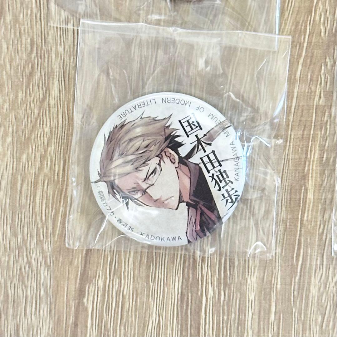 【新品・希少】文豪ストレイドッグス　神奈川近代文学館コラボ　缶バッジ　6種セット