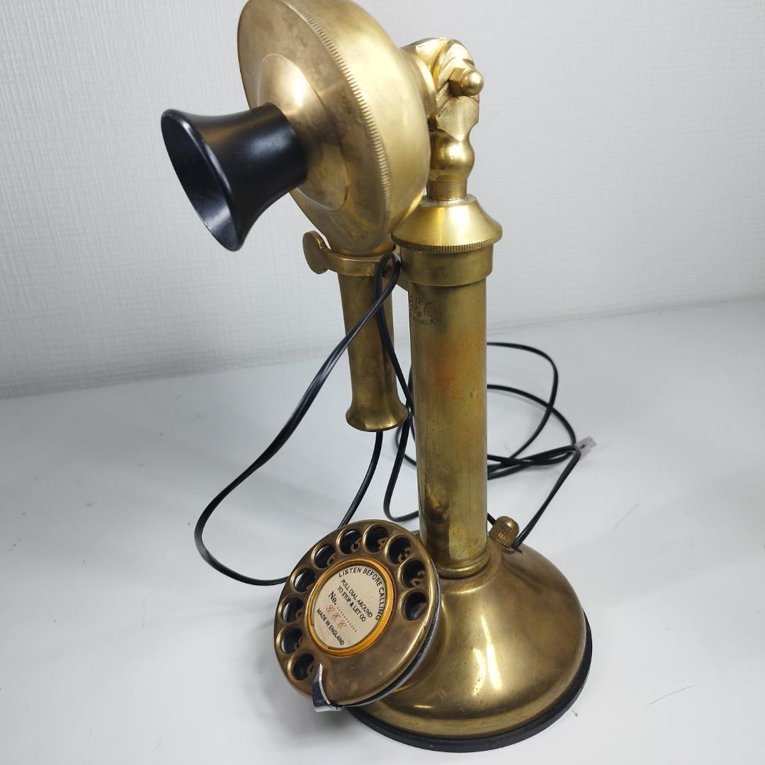 ゼネラル・エレクトリック 電話機 真鍮電話機 海外 雑貨 おしゃれ h7A1