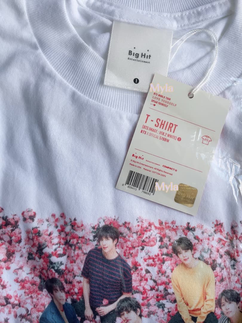 新品タグ付き！未開封！BTS LOVE YOURSELF 公式 ツアーTシャツ
