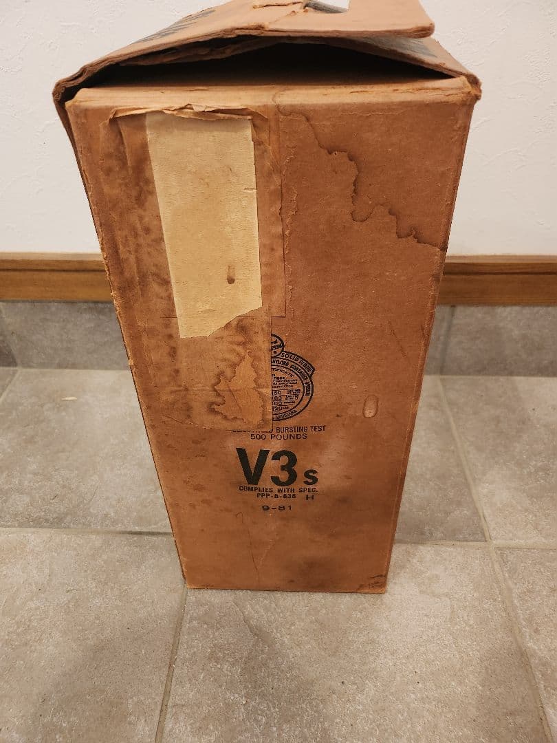 コールマン　SMP　252A　GIランタン　1987年製　デッドストック　軍幕