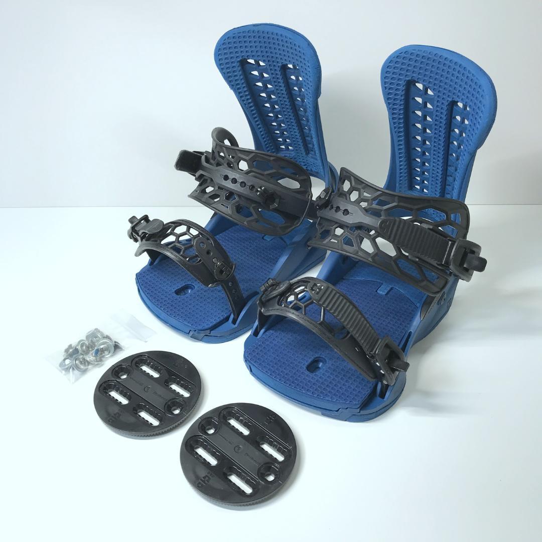 【良品】UNION FORCE M/Lサイズ ビンディング ブルー 青