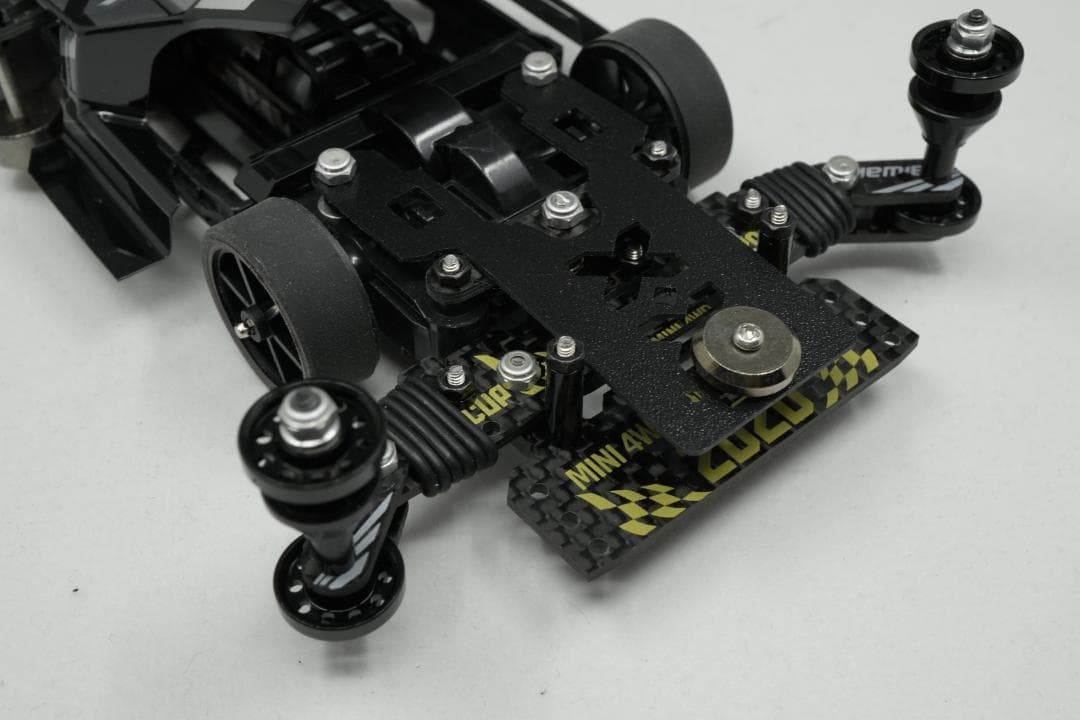 ミニ四駆 MSフレキ 完成マシン 漆黒機甲Ver. 海外優勝仕様