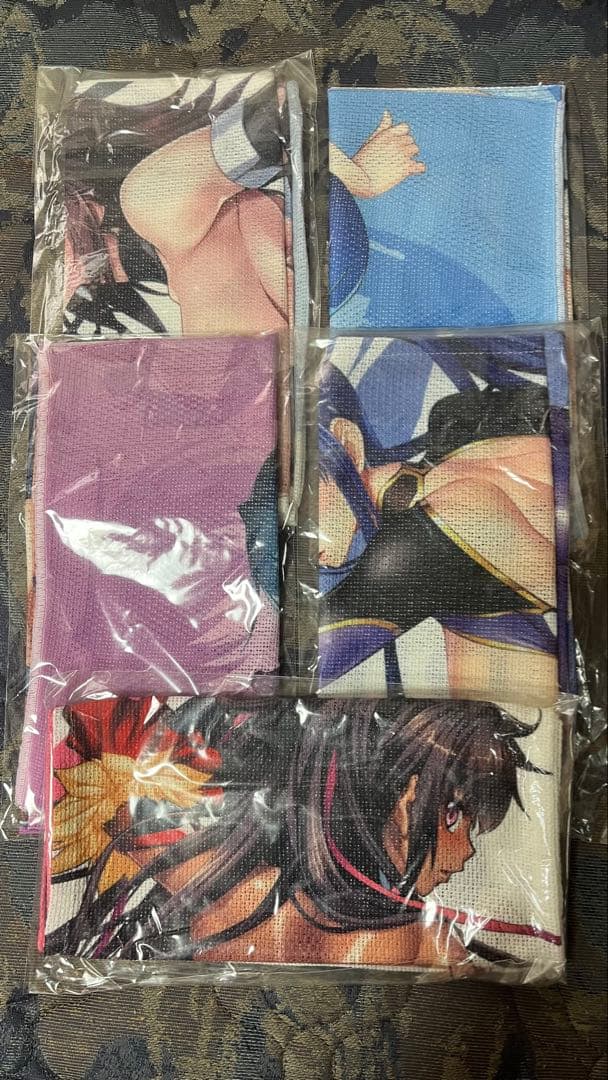 対魔忍シリーズ ボディタオル 5種