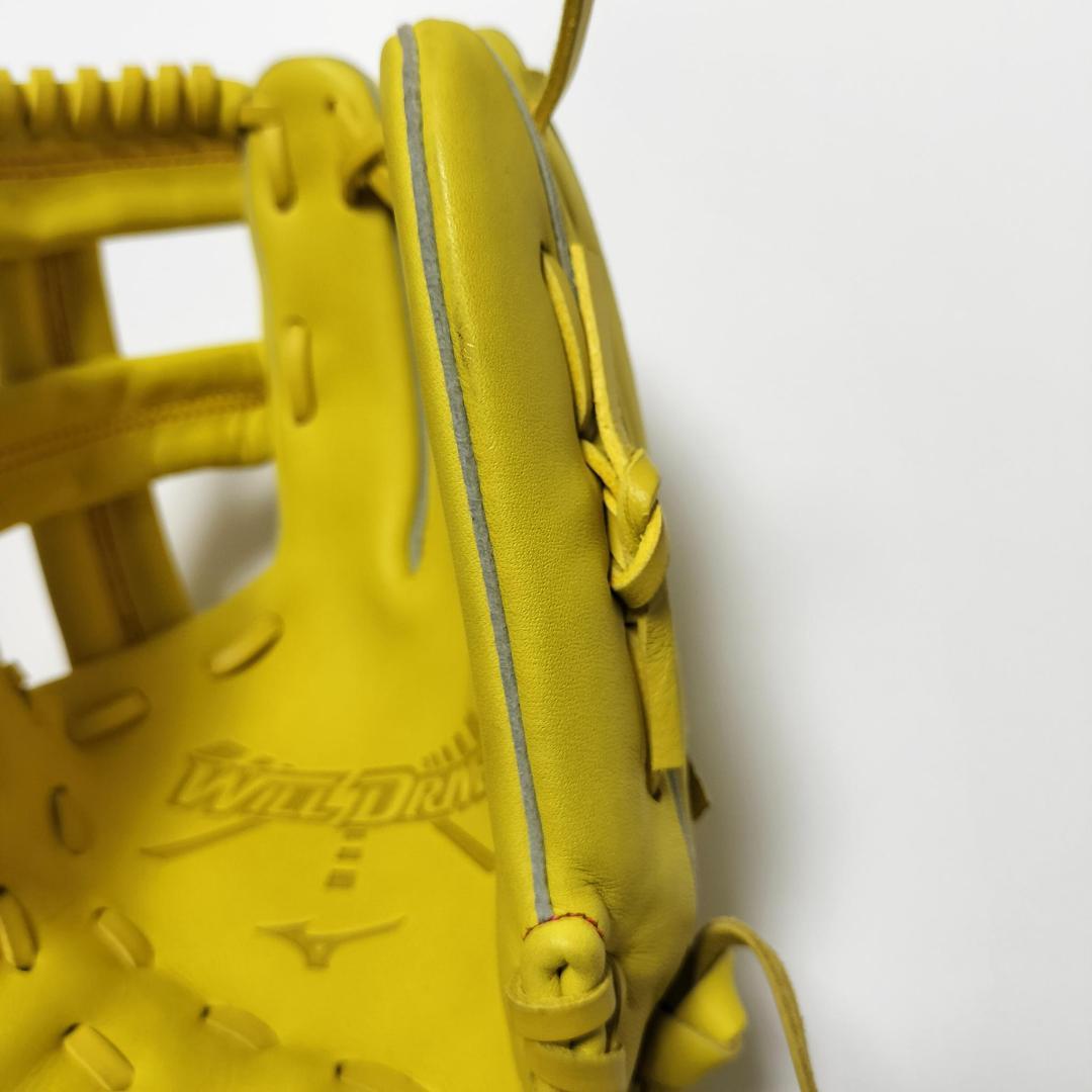✨未使用✨MIZUNO 軟式グローブ WILL DRIVE イエロー 野球