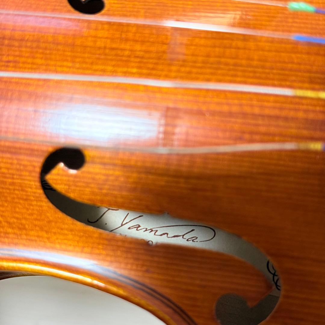 美品　バイオリン YAMAHA V7G 1/4 子供用 初心者 入門　虎杢